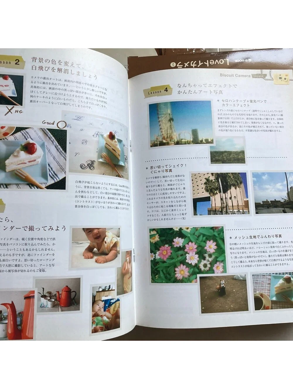 Fuuvi Biscuit Lofi Digital Toy Camera + Magazine Japanese Japan Keychain